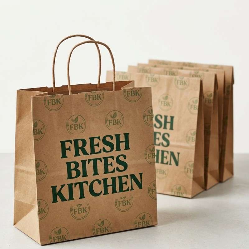 custom kraft paper bags